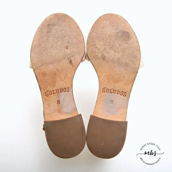 Soludos Capri Pom Pom Heel Sandals - Picture 12 of 14